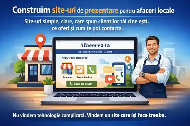 servicii creare site de prezentare servicii creare site de prezentare